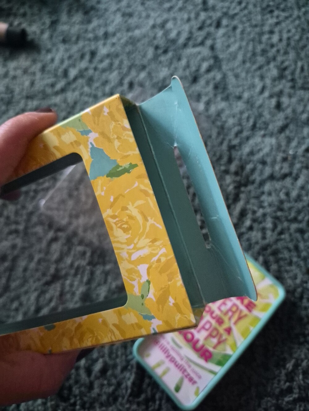 Lilly Pulitzer Yellow Floral Iphone 5S Phone Case - Picture 9 of 9